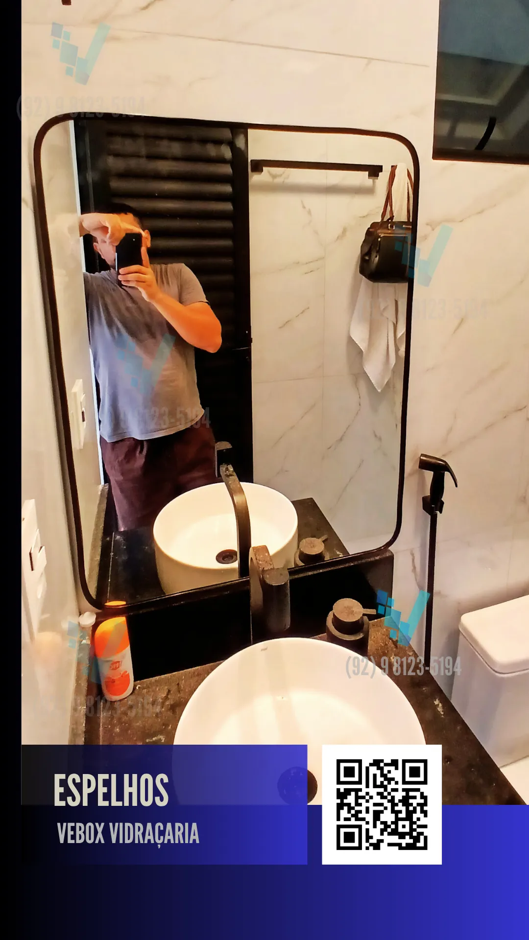 Espelho decorativo moderno em Manaus