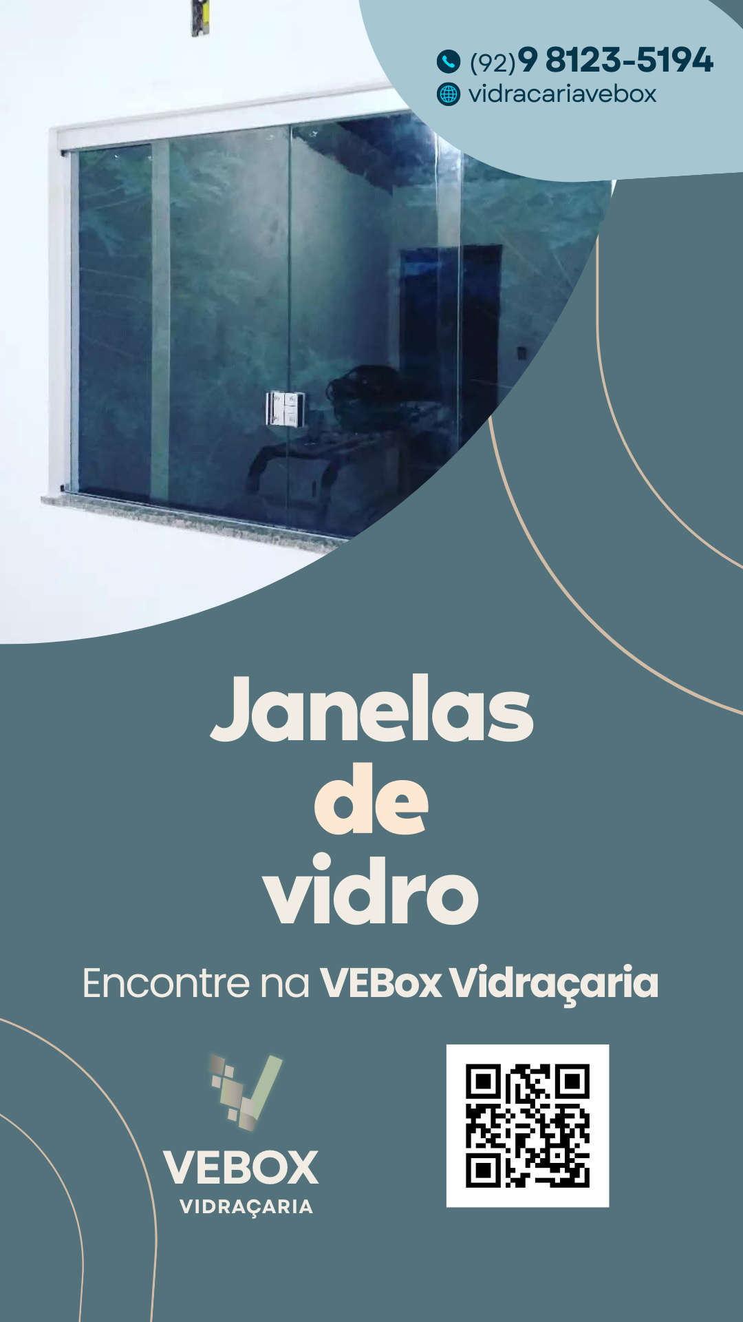Janelas de Vidro Temperado (Blindex) em Manaus