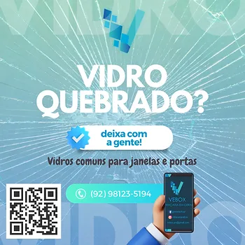 Conserto e troca de vidro quebrado em Manaus